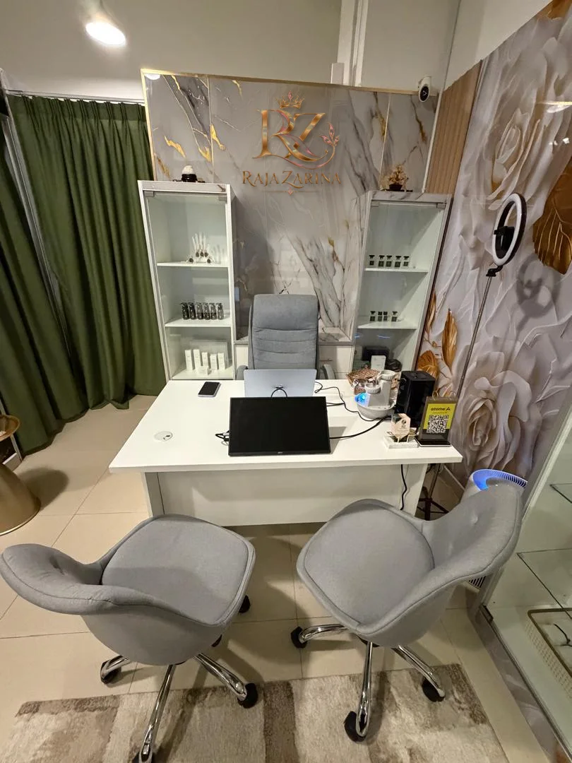 Ruang konsultasi di RZ Health & Beauty, Putrajaya